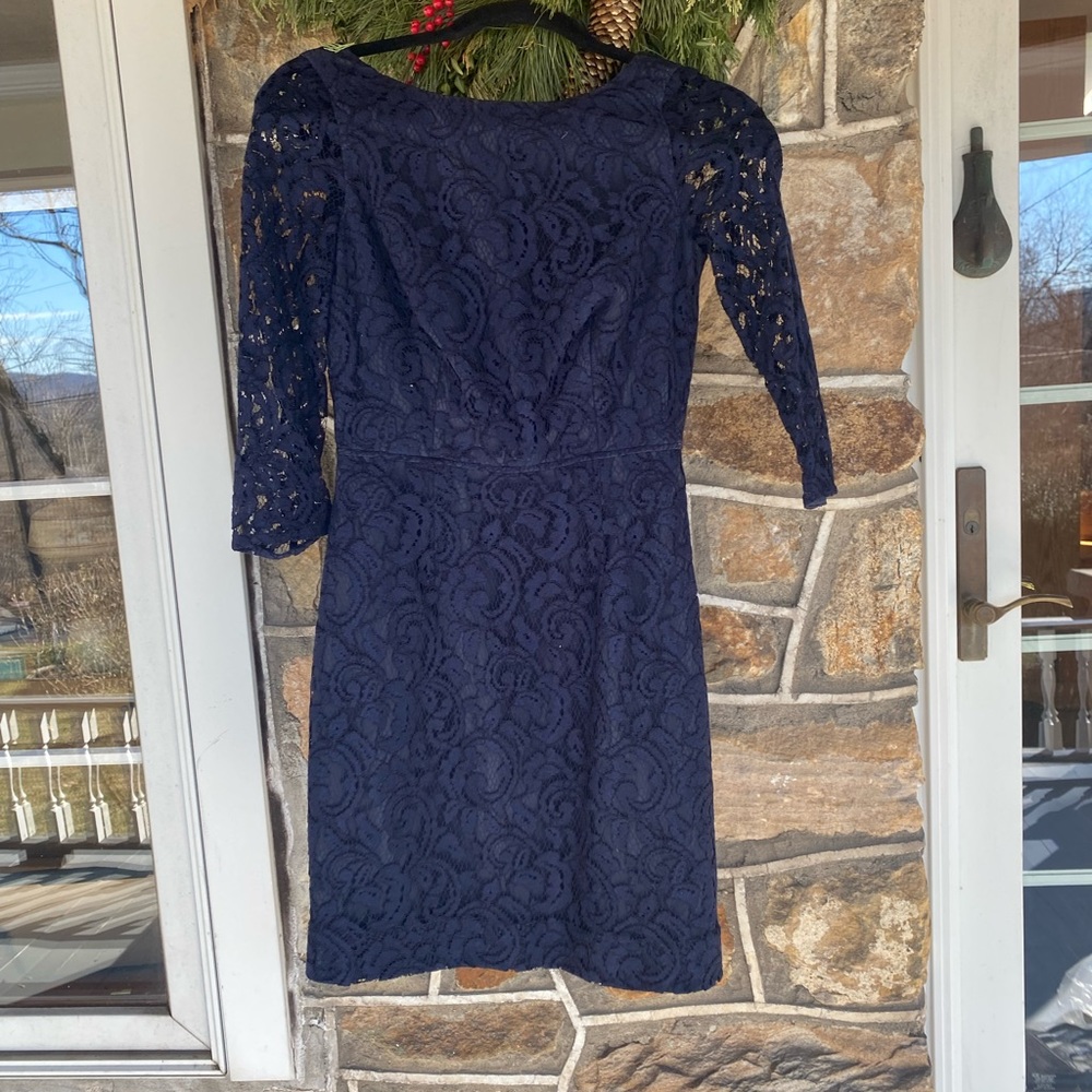 Jcrew blue dress